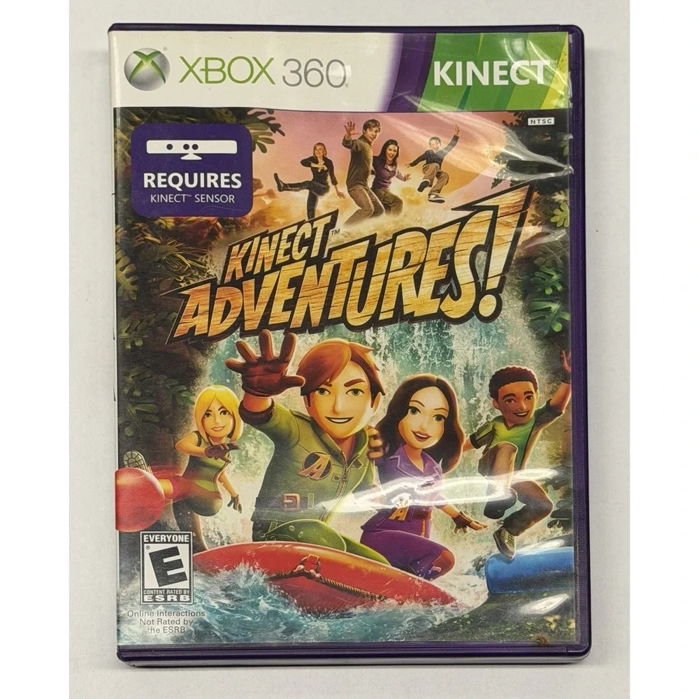 Kinect Adventures XBOX 360 Kinect Sensor Game River Rush Video Game